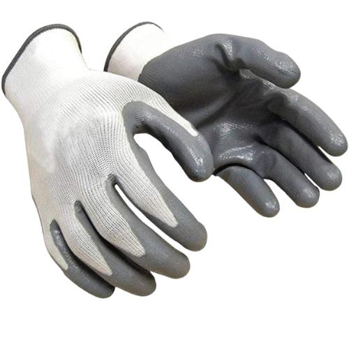 White Grey Gloves
